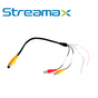 CABLE CONVERTIDOR PARA CAMARAS AHD CON CONECTOR BNC A DIN DE AVIACION MERIVA ...