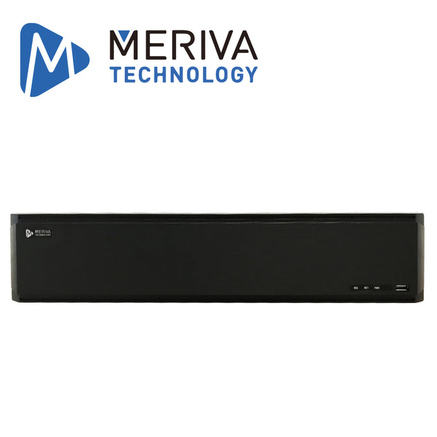 NVR 64CH MERIVA TECNOLOGY MNVR-8164 16MP NO POE 3 HDMI 4K + 1 HDMI Y 1 VGA 1080P SIMULTANEAS / CODEC H265SMART / AUDIO 6