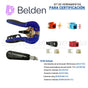 KIT DE HERRAMIENTAS PARA CERTIFICACION BELDEN BEL-TOOLSKIT INCLUYE LO NECESAR...