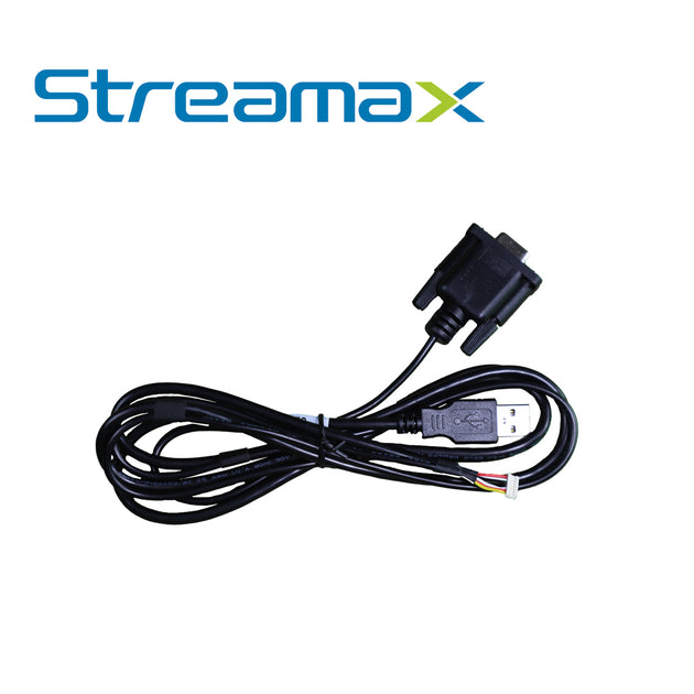 CABLE DE PRUEBA USB - CP5 MERIVA STREAMAX MUSBTC / USB-A MACHO + DB9 HEMBRA, TJC3-7P-P1.25 / 1M / COMPATIBLE CON DVRs MO