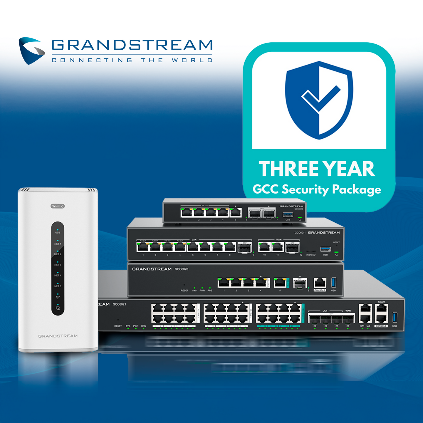 LICENCIA DE ACTUALIZACION FIREWALL 3 AÑOS GRANDSTREAM GCC-FW-3Y-LICENSE / SERIE GCC6000 / PROTECCION ANTI-MALWARE / IDS/