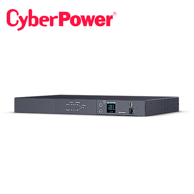 PDU CYBERPOWER PDU24002 MEDIBLE PARA DISTRIBUCION DE ENERGIA 10 CONTACTOS NEMA 5-15R 1UR 16 AMP 120 VCA PUERTO DE CONECT