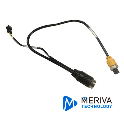 CABLE CONVERTIDOR DIN DE AVIACION STREAMAX M10P48000 / DE 10 PINES A 4 PINES / CONECTOR RS232 / SALIDA DE VIDEO / COMPAT