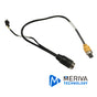 CABLE CONVERTIDOR DIN DE AVIACION STREAMAX M10P48000 / DE 10 PINES A 4 PINES ...