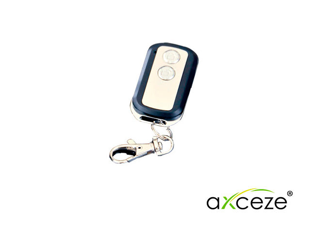 CONTROL REMOTO AXCEZE AX-TRANS10 FRECUENCIA DE OPERACION 433.92MHZ CONFIGURABLE POR MEDIO DE JUMPER ALCANCE MAXIMO 50M C