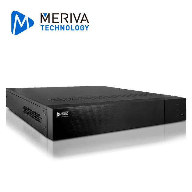 DVR MERIVA TECHNOLOGY MXVR-6432A HD H.265 40 CANALES 5MP PENTA HIBRIDO 32CH BNC / 8CH IP / SALIDA HDMI (1080P) + 1 VGA +