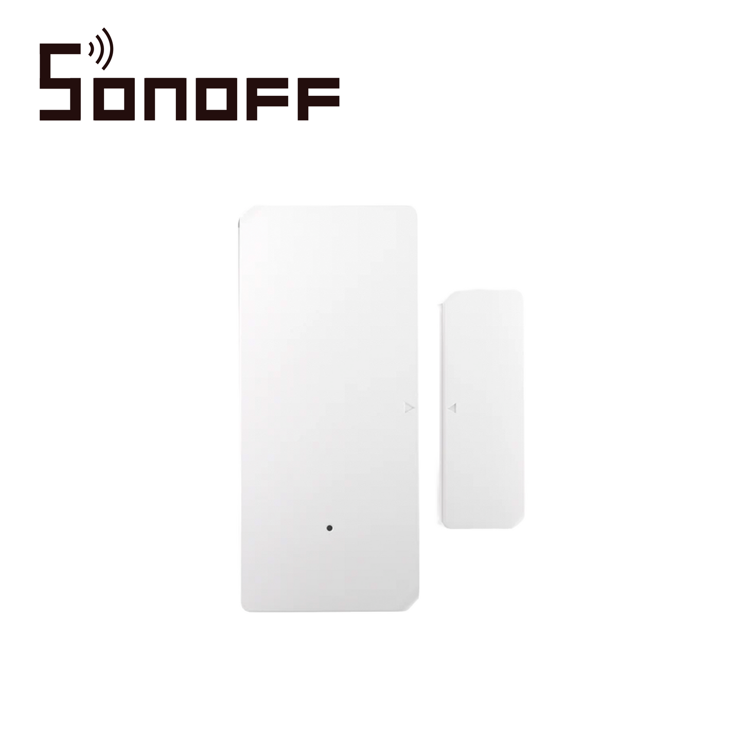 SENSOR MAGNETICO SONOFF DW2-WIFI / WIFI / MONITOREABLE DESDE LA APP /PERMITE CONFIGURACION DE ESCENAS/ (NO INCLUYE BATER