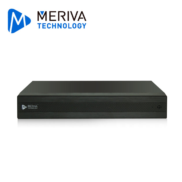 NVR H.265 SMART 8 CANALES IP 6MP MERIVA TECHNOLOGY MNVR-1788-8P 8 POE ONVIF SALIDA 1 HDMI + 1 VGA SIMULTANEAS P2P CLOUD 