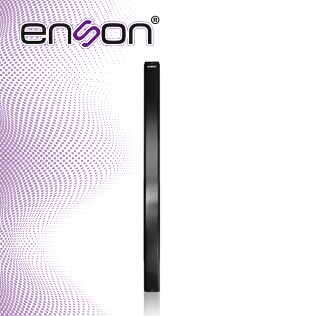 ORGANIZADOR VERTICAL ENSON ENS-VM42 PARA RACK DE 42UR CON VENTANAS DE ACCESO DE CABLEADO FABRICADO EN METAL TAPA REMOVIB