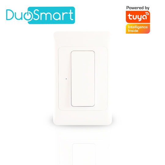 SWITCH APAGADOR DE ESCALERA WIFI 2.4 GHZ DUOSMART A40 COMPATIBLE CON ALEXA Y GOOGLE HOME CON TEMPORIZADORES COMPATIBLE C