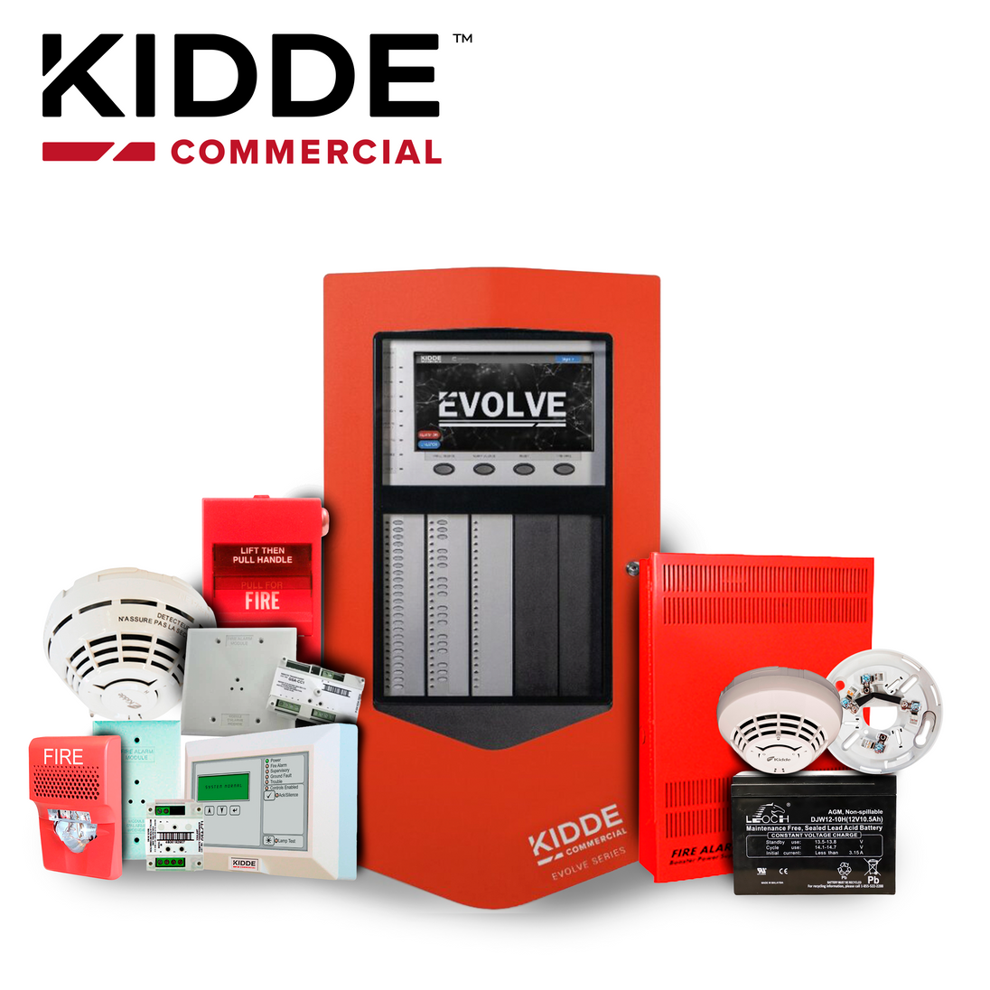 KIT PLUS DETECCION DE INCENDIO / IDEAL PARA SITIOS MAYORES A 1500 MTS CUADRADOS QUE REQUIEREN ZONIFICACION AVANZADA Y CA