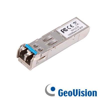 TRANSCEPTOR LC GEOVISION IEEE 802.3z 1000 BASE SX SFP COMPATIBLE CON SWITCH DE OTRA MARCA CON PUERTO SFP LC