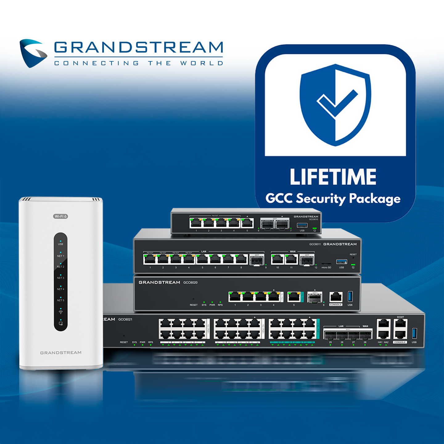 LICENCIA DE ACTUALIZACION FIREWALL DE POR VIDA GRANDSTREAM GCC-FW-LIFE-LICENSE / SERIE GCC6000 / PROTECCION ANTI-MALWARE