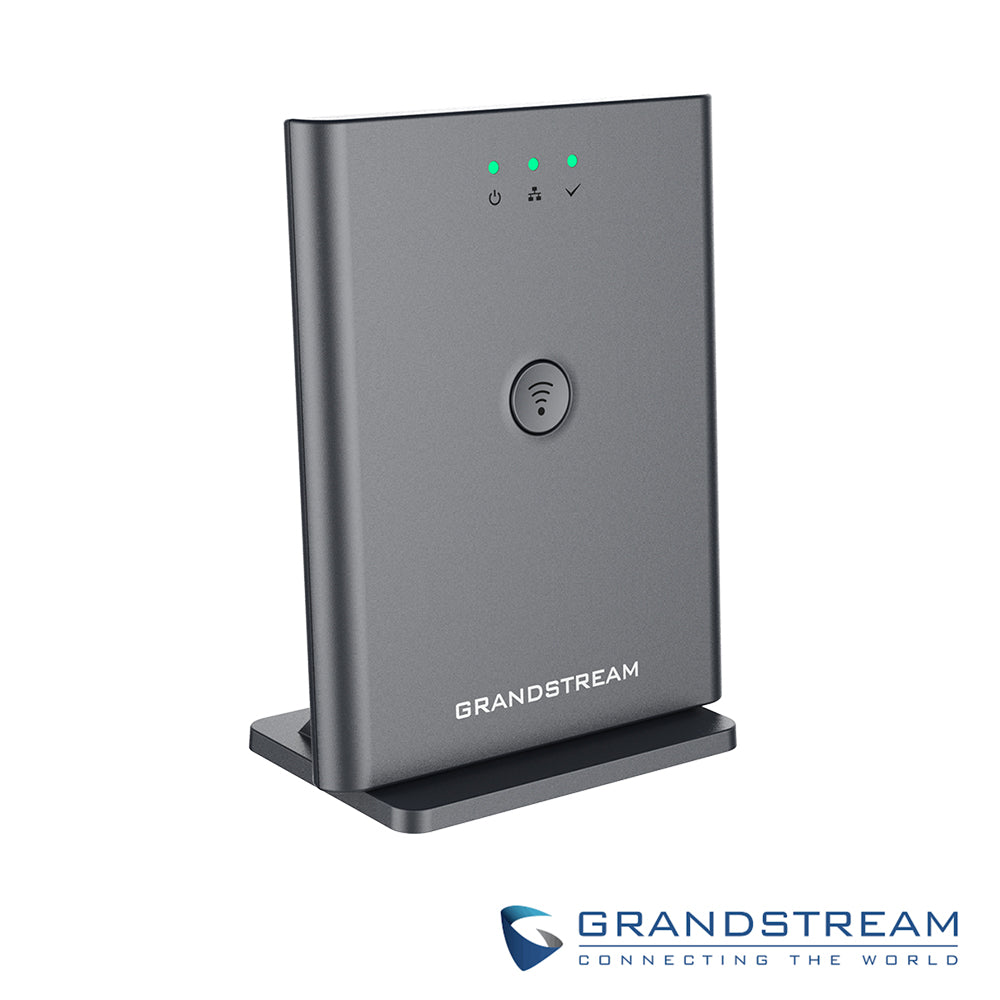 ESTACION BASE DECT GRANDSTREAM DP752 / COMPATIBLE TELEFONOS DP720/DP722 / 10 CUENTAS SIP / PUSH TALK / ALIMENTACION POE 