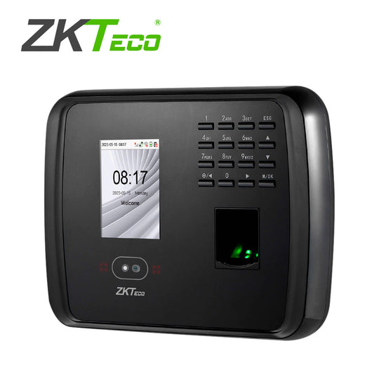 TERMINAL MULTIBIOMETRICA PARA GESTION DE ASISTENCIA ZKTECO MODELO MB460ID PLUS CON MULTIVERIFICACION Y BATERIA DE RESPAL