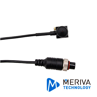 CAMARA OCULTA TIPO PINHOLE MERIVA TECHNOLOGY MC409HD / 1.3MP / 3.7MM / IP54 / CONECTOR DIN 4 PINES / 12 VCD / INTERIOR /