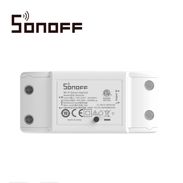 INTERRUPTOR ON/OFF SONOFF BASICR4 / SMART INALAMBRICO / WIFI PARA SOLUCION DE SMART HOME / CON TEMPORIZADOR PARA IOS Y A
