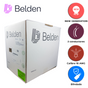 CABLE DE ALARMA CONTRA INCENDIOS BELDEN 5320FL 002U1000 / INTERIOR / ROJO / 2...