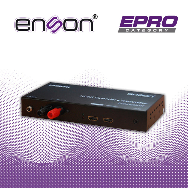 EXTENSOR HDMI 500MTS ENSONDC HE9000T TRANSMISOR X C-HE9000T TRANSMISOR X CABLE PART TRANSMISOR FUENTES HDMI POHDMIR Y SI