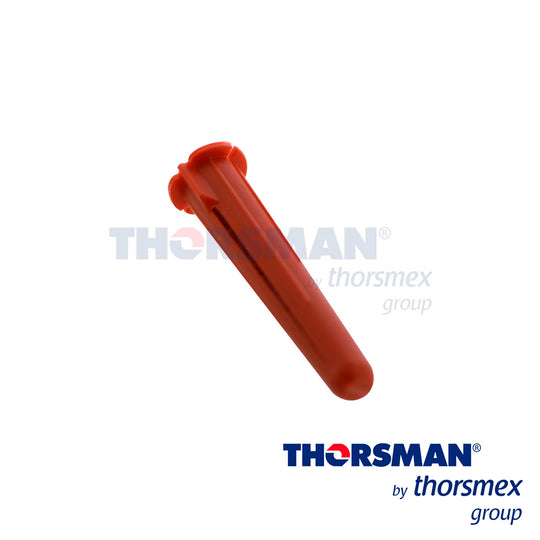 TAQUETE THORQUETE THORSMAN TP2X 1/4 1103-14000 COLOR ROJO BOLSA 1000PIEZA,ELABORADO CON POLIETILENO DE ALTA DENSIDAD, FL