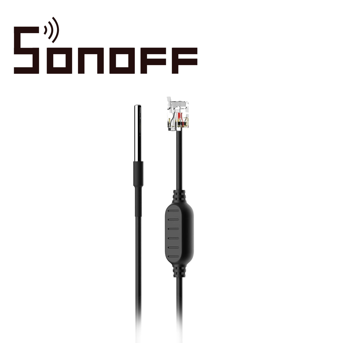 SENSOR DE TEMPERATURA SONOFF WTS01 / A PRUEBA DE AGUA / INALAMBRICO COMPATIBLE CON SONOFF TH ORIGIN/ELITE PARA IOS Y AND