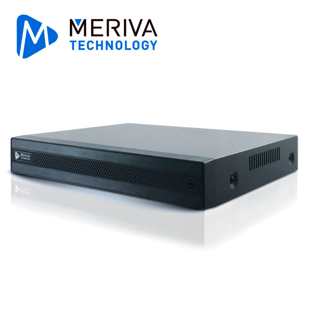 DVR MERIVA TECHNOLOGY MXVR-2104A HD H.265 6CH 2MP PENTA HIBRIDO 4CH BNC + 2CH IP / SALIDA HDMI (1080P) + 1 VGA SIMULTANE