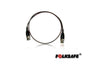 CABLE DE VIDEO BNC60 FOLKSAFE, COAXIAL DELGADO COLOR NEGRO, COMPATIBLE CON TE...