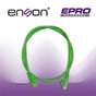 PATCHCORD UTP ENSON P6009E CAT6 90CM VERDE SERIE EPRO 100-II 100 POR CIENTO C...