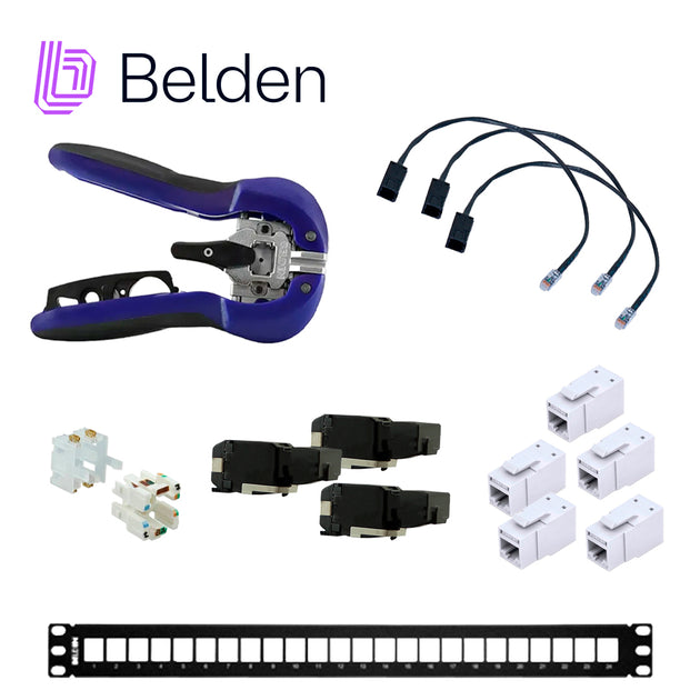 KIT DE INICIO BELDEN BEL-TOOLS ESSENTIALS TODO LO NECESARIO PARA COMENZAR CON LA SOLUCION REVCONNECT