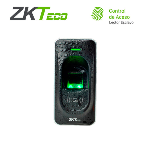 LECTOR BIOMETRICO Y PROXIMIDAD PARA PANEL INBIO ZKTECO FR1200 3000HUELLAS/30,000TARJETAS125KHZ RS485 REQUIERE PANEL INBI
