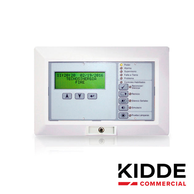 ANUNCIADOR REMOTO LCD VIGILANT RLCD-C-SP / K-RLCD-C-SP ESP A 4 HILOS EN ESPAÑOL, CUENTA CON CONTROLES COMUNES (SILENCIAR