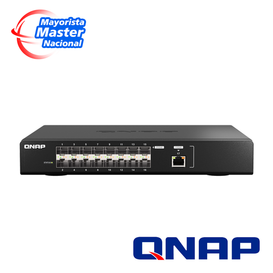SWITCH DE ALTA VELOCIDAD QSW-M5216-1T-US / 16 PUERTOS CON VELOCIDAD DE 25 GBE SFP28 FIBRA OPTICA MAS 1 PUERTO 10GBE RJ45