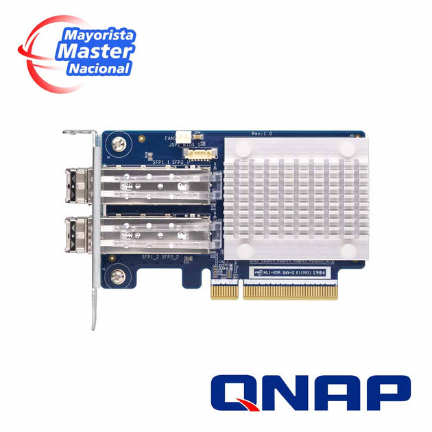 TARJETA HOST BUS QNAP QXP-32G2FC / 32G FIBRE CHANNEL / CONECTIVIDAD ULTRARRAPIDA PARA ENTORNOS SAN / INCLUYE 2 TRANSCEPT