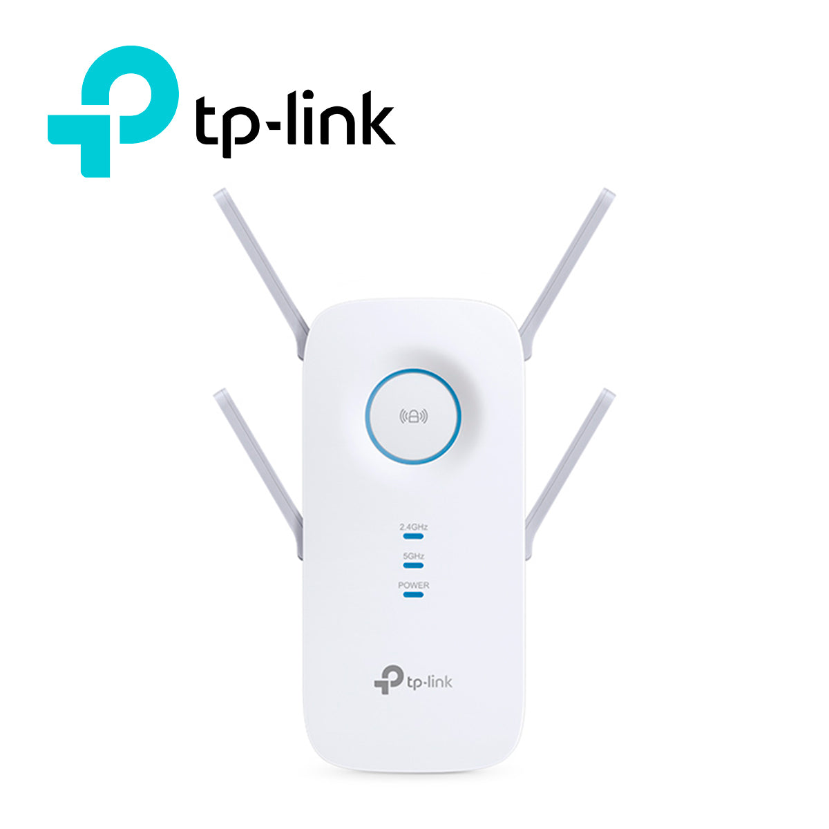 EXTENSOR DE COBERTURA WI-FI / TP-LINK RE650 / 1 PUERTO RJ-45 10/100/1000MBPS / 4 ANTENAS EXTERNAS / 2.4GHZ Y 5GHZ / ENCH