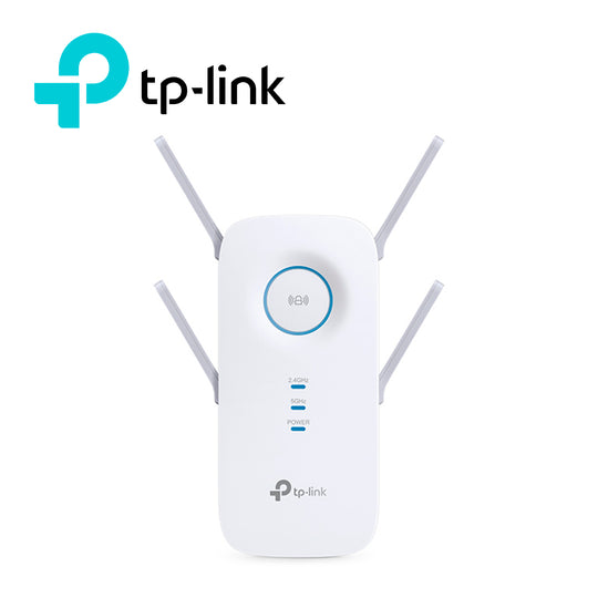 EXTENSOR DE COBERTURA WI-FI / TP-LINK RE650 / 1 PUERTO RJ-45 10/100/1000MBPS / 4 ANTENAS EXTERNAS / 2.4GHZ Y 5GHZ / ENCH