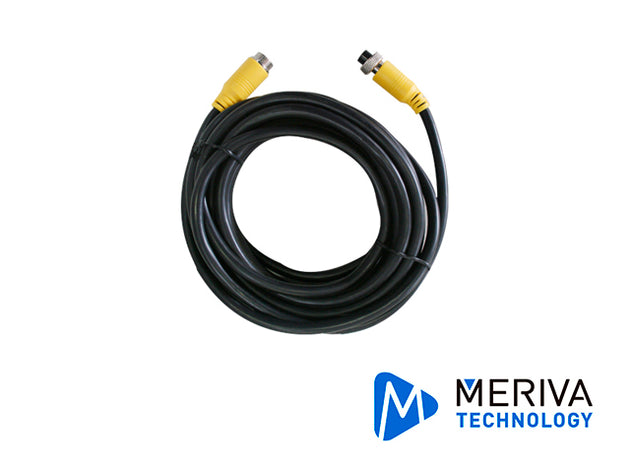 CABLE DIN DE AVIACION STREAMAX MCBL50 / 4 PINES / 5 METROS / COMPATIBLE CON CAMARAS AHD