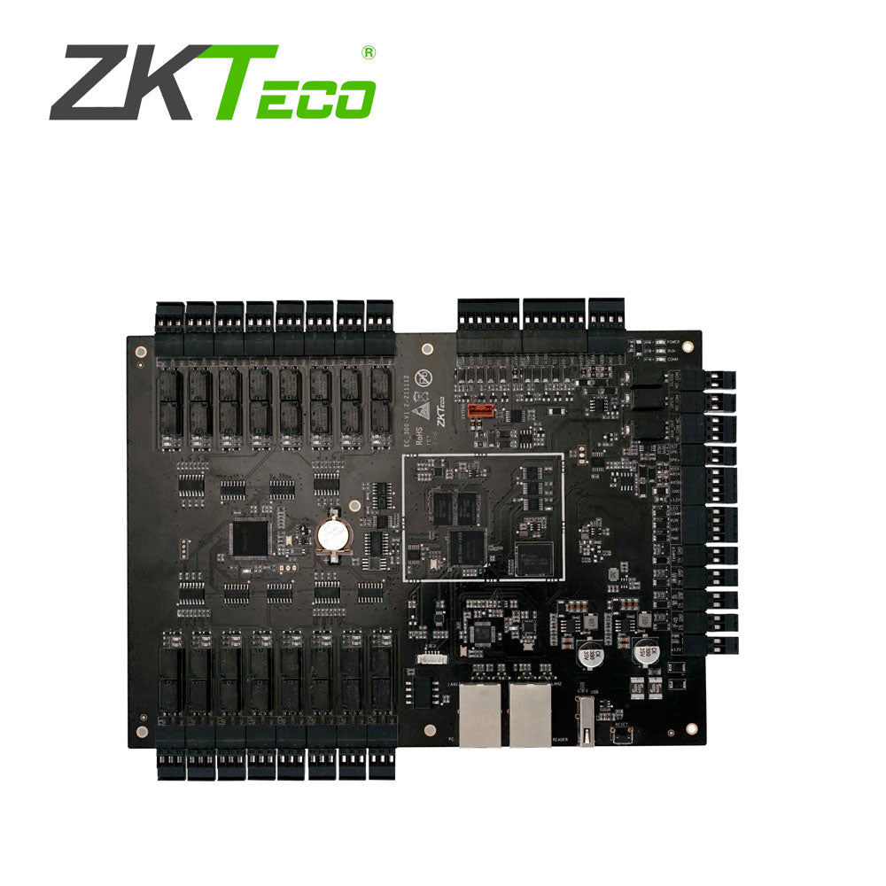 PANEL DE CONTROL DE ELEVADOR ZKTECO MODELO EC16 CON CAPCIDAD PARA 16 NIVELES COMPATIBLE CON EXPANSORA DEX16 CAPACIDAD DE