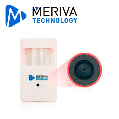 CAMARA OCULTA EN SENSOR DE MOVIMIENTO MSC-411N MERIVA TECHNOLOGY / 2MP 1080P / LENTE 3.7MM / AHD-TVI-CVI / BOTON OSD DIS
