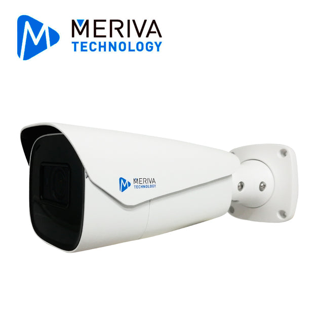 CAMARA HD BULLET MERIVA TECHNOLOGY MSC-8214Z / 8MP - 4K / AHD/TVI/CVI / LENTE MOTORIZADO 2.8 - 12MM / 50 - 70M IR / IP67