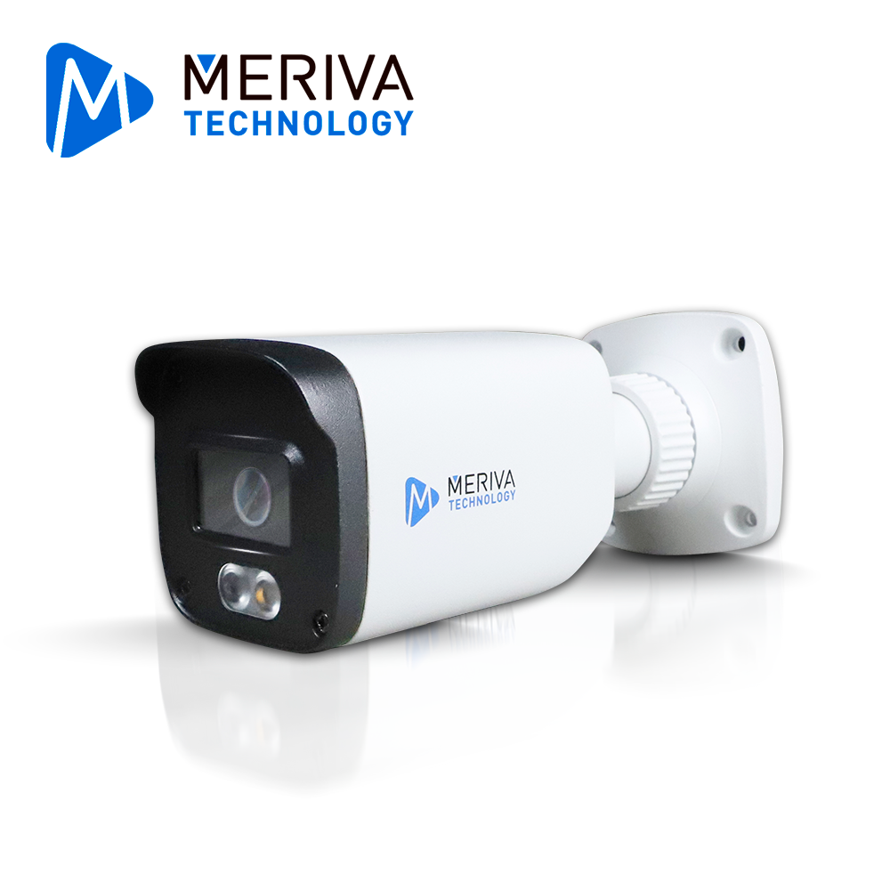 CAMARA HD BULLET MERIVA TECHNOLOGY MDL-2202A / 2 MP / AHD/TVI/CVI / 2.8 MM / ILUMINACION DUAL (20 - 30M IR / 10M LUZ CAL