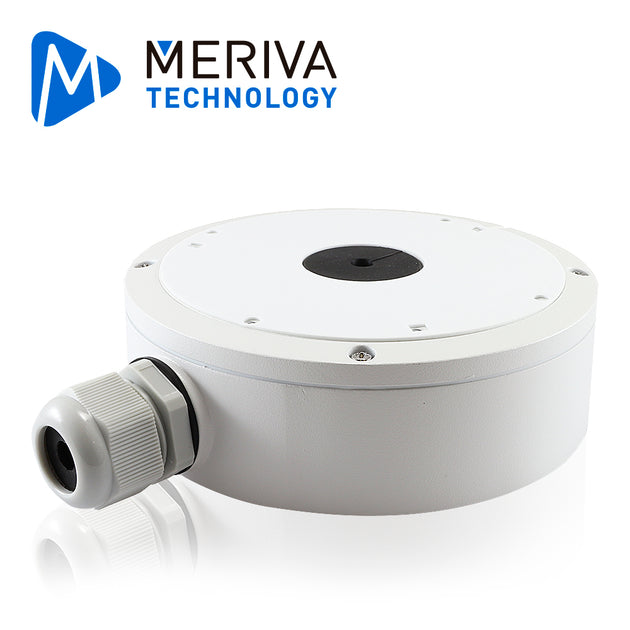CAJA DE CONEXIONES REDONDA MERIVA TECHNOLOGY MVA-JB0303 / MONTAJE EN PARED O TECHO / COMPATIBLE CON LA CAMARA MVD-EB600Z