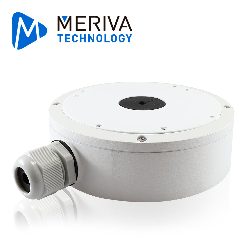 CAJA DE CONEXIONES REDONDA MERIVA TECHNOLOGY MVA-JB0303 / MONTAJE EN PARED O TECHO / COMPATIBLE CON LA CAMARA MVD-EB600Z