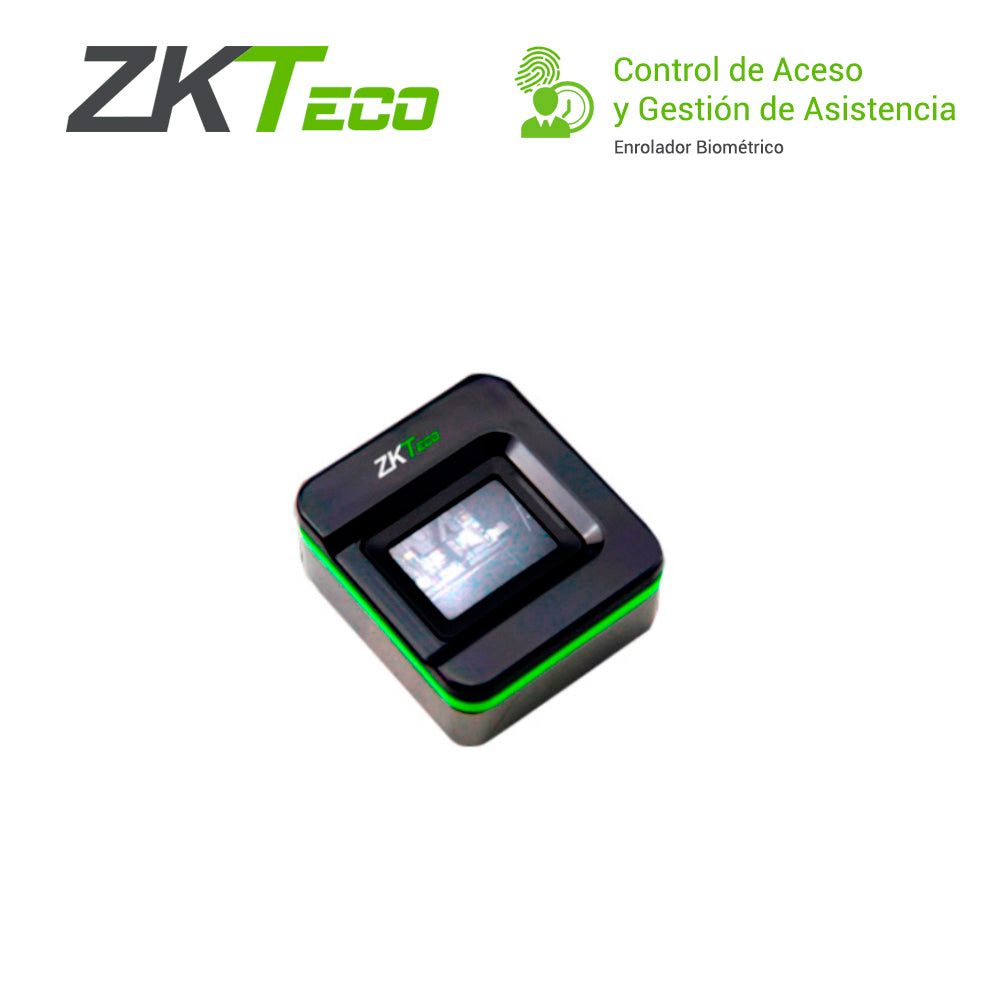 ENROLADOR BIOMETRICO USB ZKTECO SLK20R COMPATIBLE CON ZKBIO CVSECURITY, ZKBIO CVACCESS, BIOTIME PRO, REGISTRA HUELLAS CO