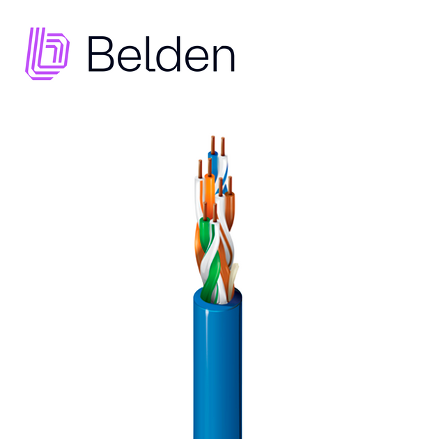 CABLE UTP REMOTE IP RIPRU 0065001 / INTERIOR / AZUL / 4 PARES / 22 AWG / FORRO PVC / CMR / CERTIFICABLE / BOBINA / 5000 