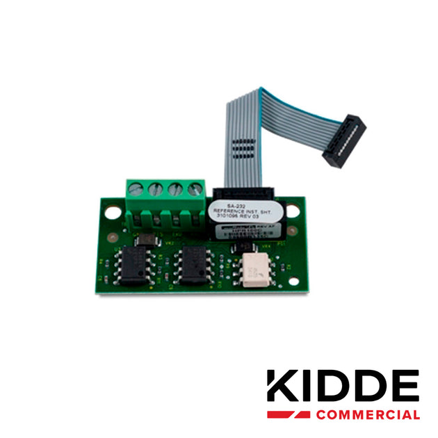 TARJETA INTERFAZ KIDDE RS-232 PARA PROGRAMACION COMPATIBLE CON LOS PANELES (VS1 Y VS4)