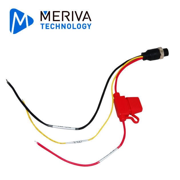 CABLE DE ALIMENTACION STREAMAX MDVR-SOURCE / CONECTOR DIN 9 PINES / ALIMENTACION DE MDVRS / CUENTA CON FUSIBLES DE PROTE
