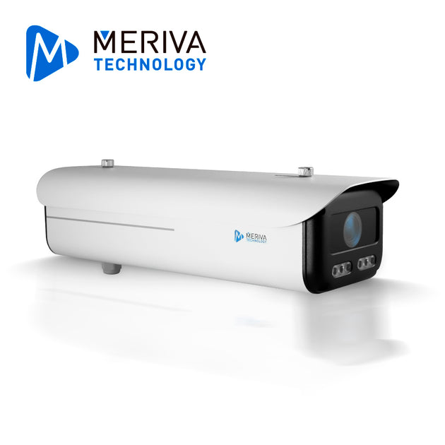 CAMARA IP BULLET LPR MERIVA TECHNOLOGY MAPR-400N / 4 MP / H.265+ / LENTE MOTORIZADO 2.8 - 12MM / 70 - 100M IR / IP67 / M