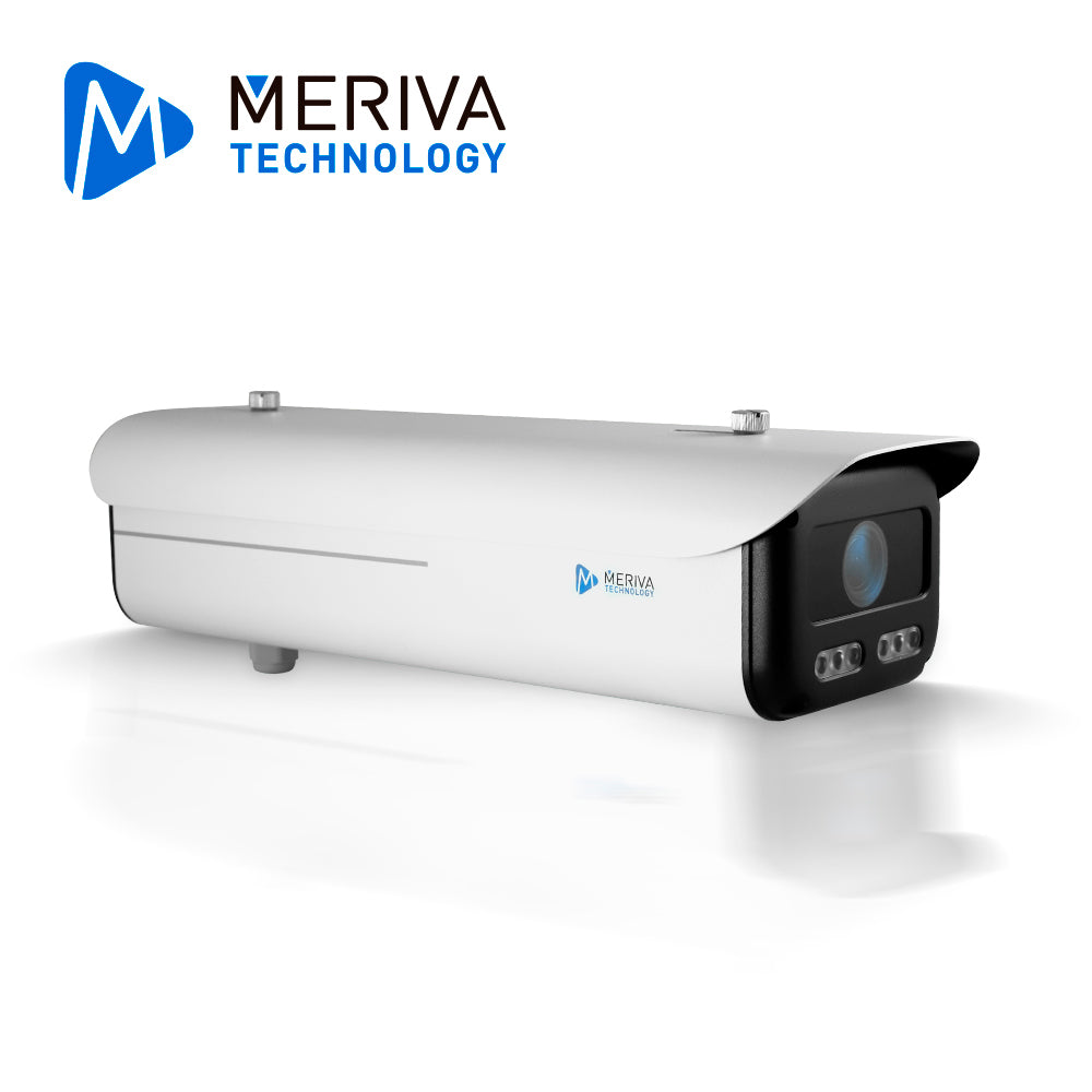 CAMARA IP BULLET LPR MERIVA TECHNOLOGY MAPR-400N / 4 MP / H.265+ / LENTE MOTORIZADO 2.8 - 12MM / 70 - 100M IR / IP67 / M