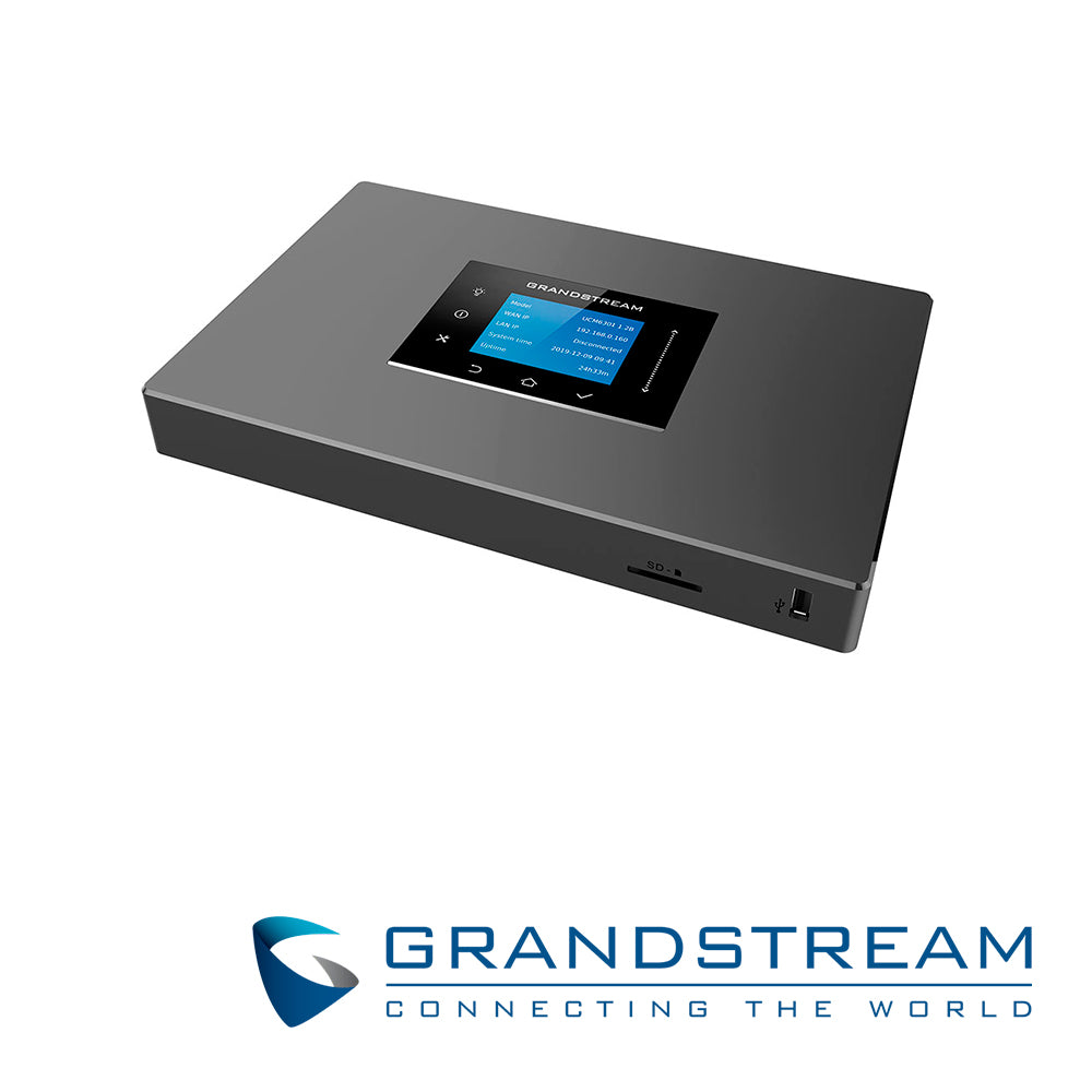 CONMUTADOR IP GRANDSTREAM UCM6300A, SERIE AUDIO, SIN PUERTOS FXS/FXO, IDEAL PARA TRONCALES SIP O PARA OPERAR CON GATEWAY