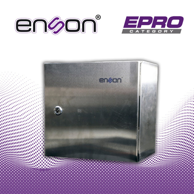 GABINETE DE ACERO INOXIDABLE ENSON ENS-INOX315 MONTAJE EN PARED / MEDIDAS 300MM ALTO × 300MM ANCHO × 150MM PROFUNDIDAD /
